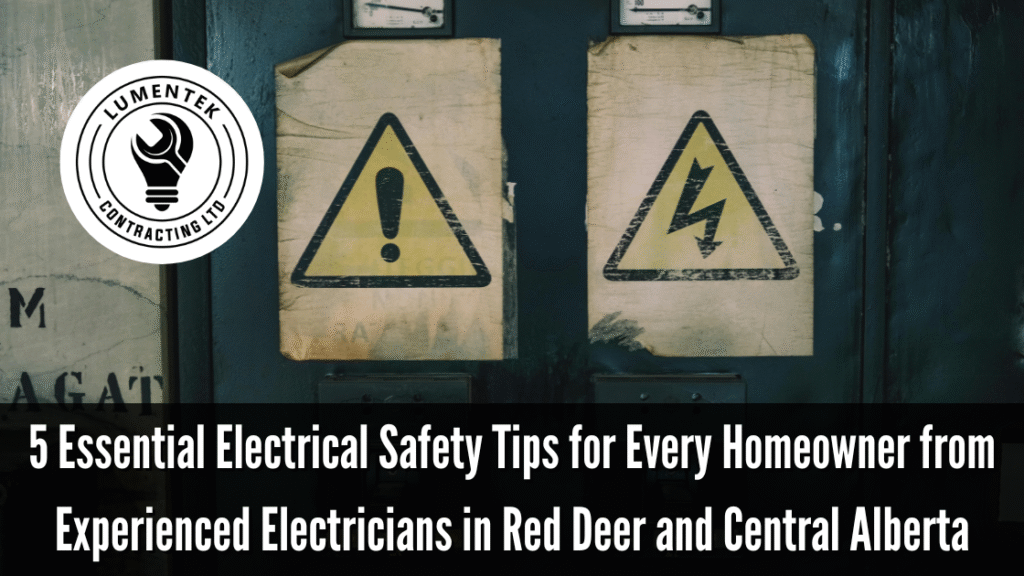 Experienced Electricians in Red Deer and Central Alberta