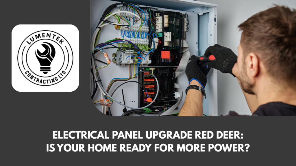 Electrical Panel Upgrade Red Deer